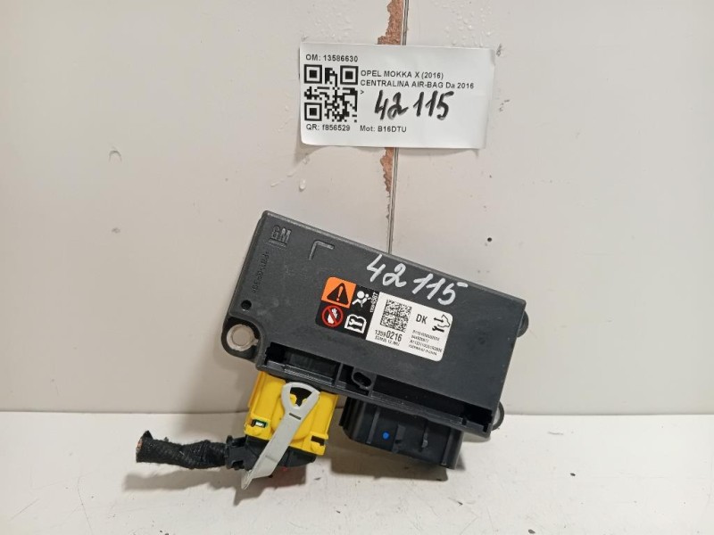 Centralina Air-bag 13586630 Opel Mokka X 2016