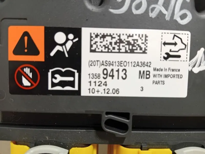 Centralina Air-bag 13589413 Opel Zafira C 2012