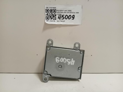 Centralina Air-bag 21619695 Peugeot 206 1999