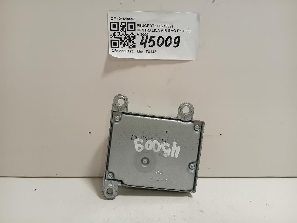 Centralina Air-bag 21619695 Peugeot 206 1999