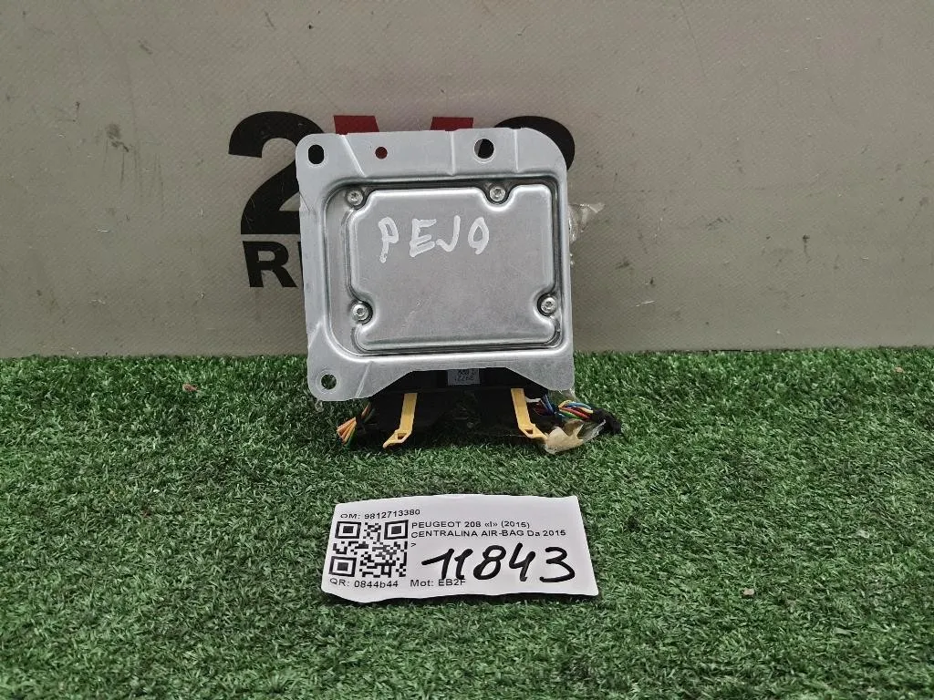 Centralina Air-bag 9812713380 Peugeot 208 I 2015