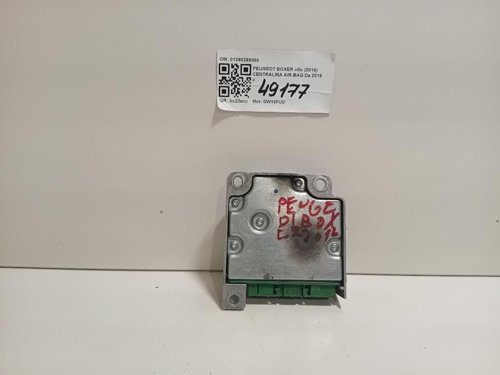 Centralina Air-bag 01390298080 Peugeot Boxer III 2014