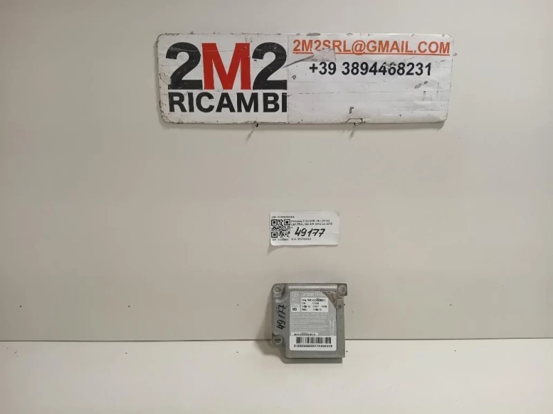 Centralina Air-bag 01390298080 Peugeot Boxer III 2014