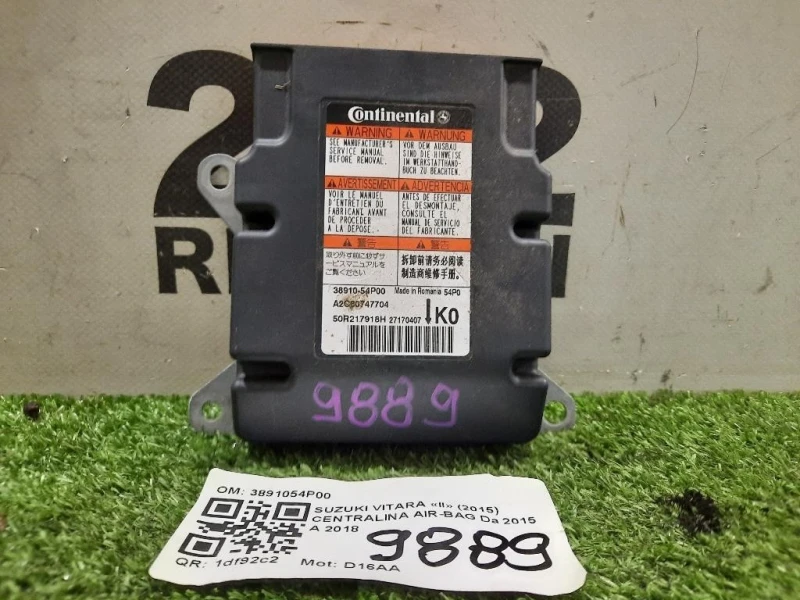 Centralina Air-bag 3891054P00 Suzuki Vitara II 2015
