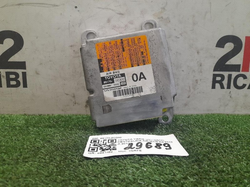 Centralina Air-bag 89170-0D300 Toyota Yaris IV 2012