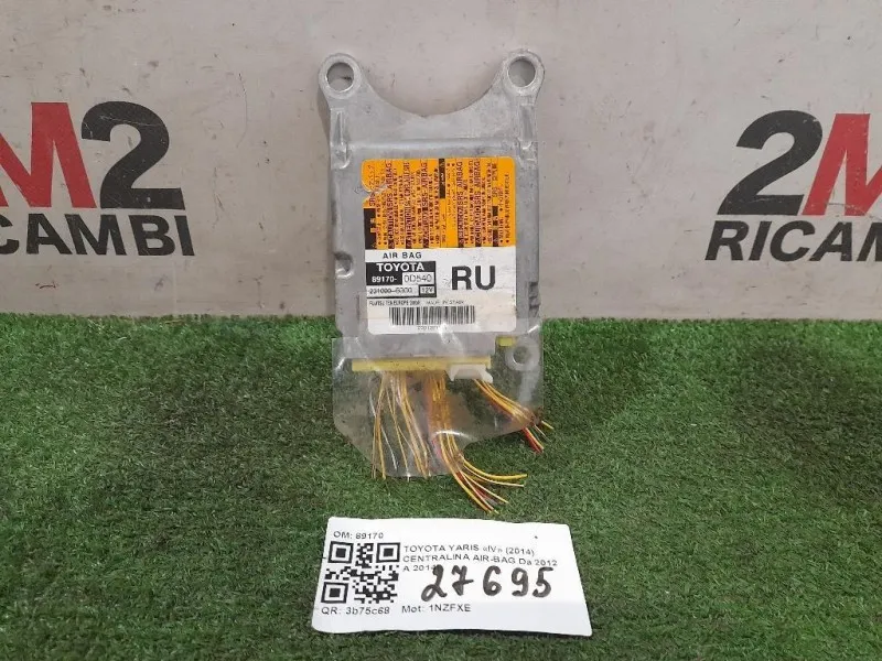Centralina Air-bag 89170 Toyota Yaris IV 2014