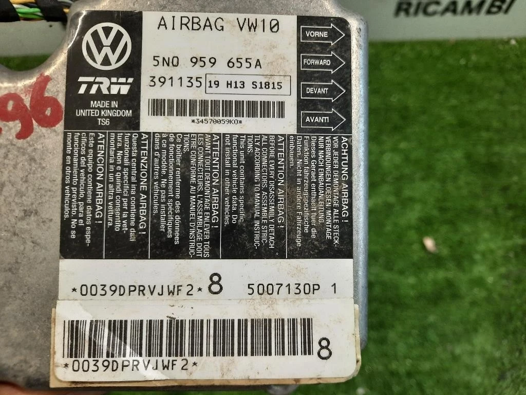 Centralina Air-bag 5N0959655A Volkswagen Passat V 2005