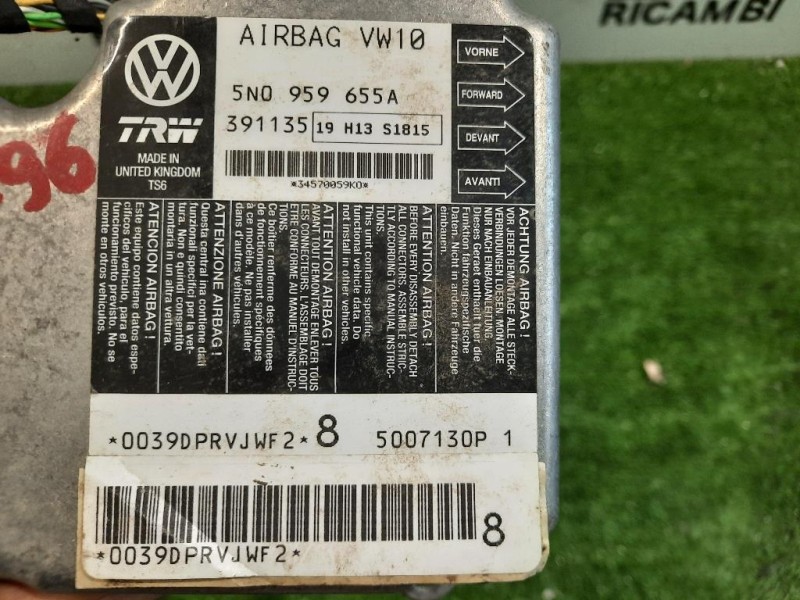 Centralina Air-bag 5N0959655A Volkswagen Passat V 2005