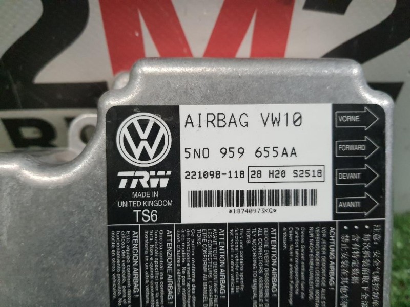 Centralina Air-bag 5N0959655AA107 Volkswagen Passat VI 2011