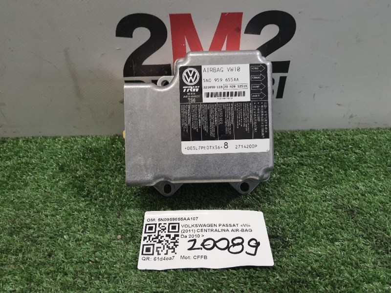 Centralina Air-bag 5N0959655AA107 Volkswagen Passat VI 2011
