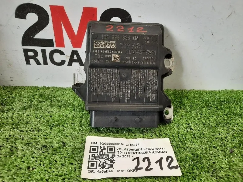 Centralina Air-bag 3Q0959655CM Volkswagen T-roc 2017