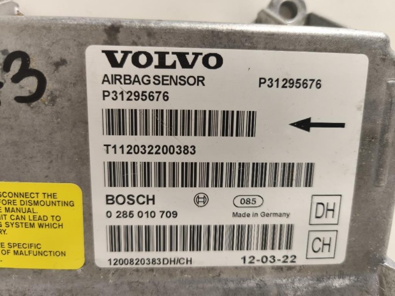 Centralina Air-bag P31295676 Volvo V70 III 2008