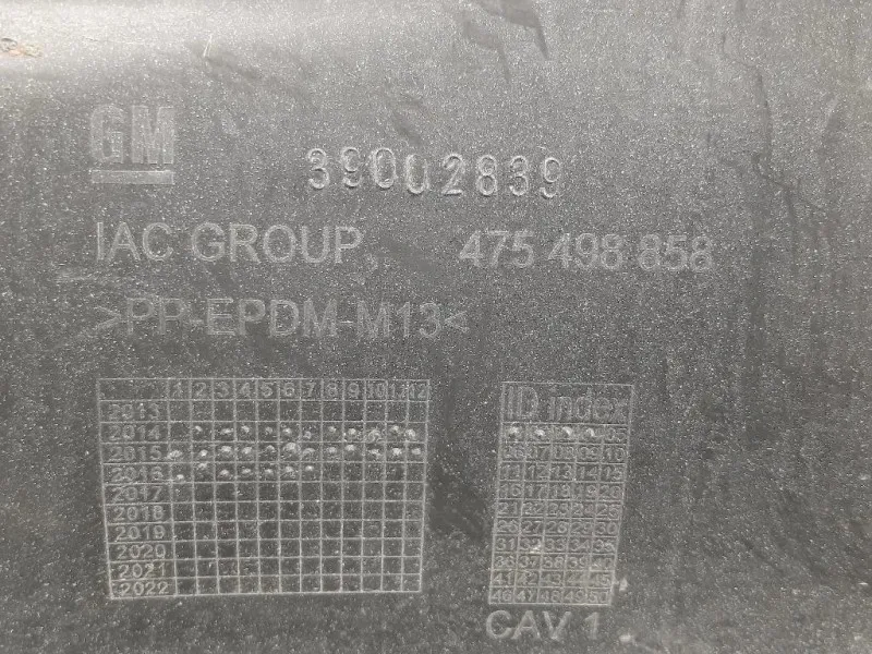 Paraurti POST 39002828 Opel Corsa E 2014