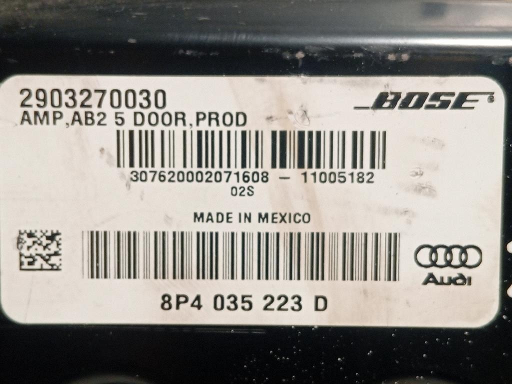 Centralina Amplificatore Acustico 8P4035223D Audi A3 8PA Sportback 2008