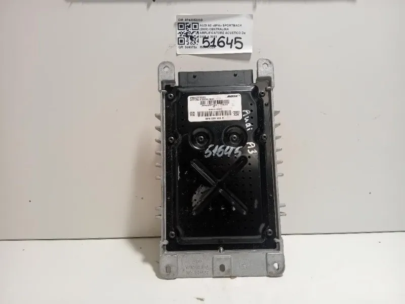 Centralina Amplificatore Acustico 8P4035223D Audi A3 8PA Sportback 2008