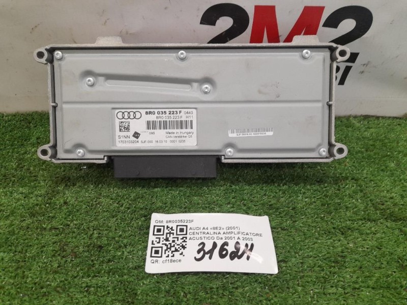 Centralina Amplificatore Acustico 8R0035223F Audi A4 8E2 2001