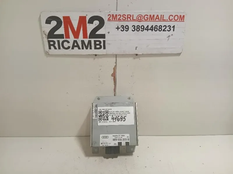 Centralina Amplificatore Acustico 8E9 035 223 D Audi A4 8ED Avant 2005
