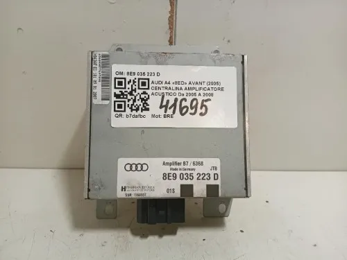 Centralina Amplificatore Acustico 8E9 035 223 D Audi A4 8ED Avant 2005