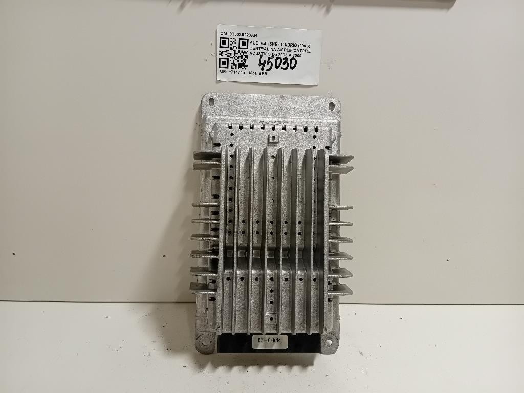 Centralina Amplificatore Acustico 8T0035223AH Audi A4 8HE Cabrio 2006