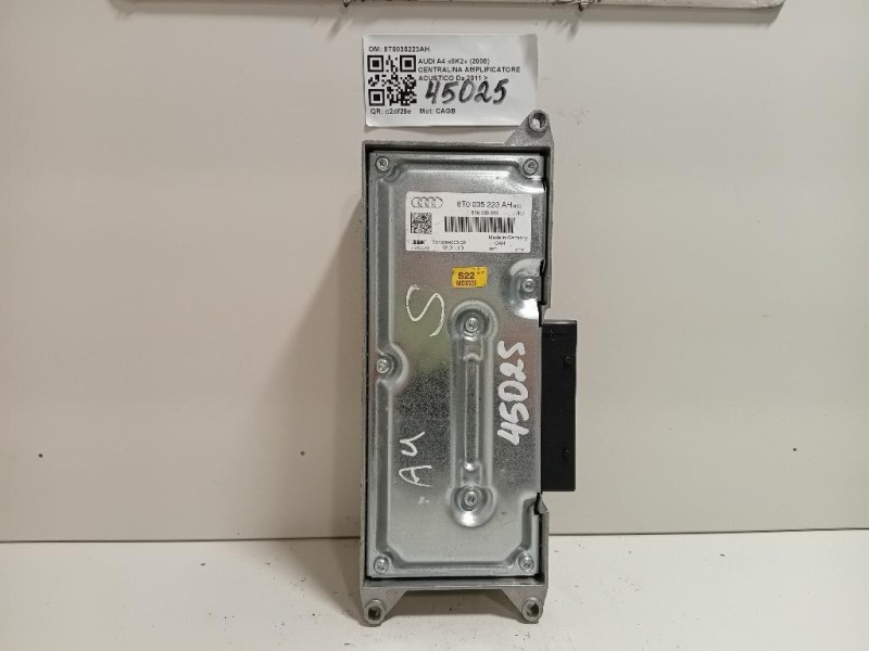 Centralina Amplificatore Acustico 8T0035223AH Audi A4 8K2 2008