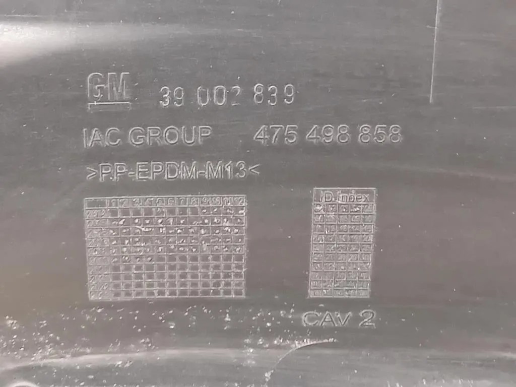 Paraurti POST 39002839 Opel Corsa E 2014