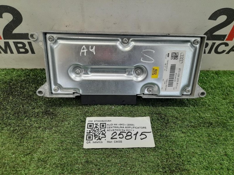 Centralina Amplificatore Acustico 8T0035223AH Audi A4 8K2 2008