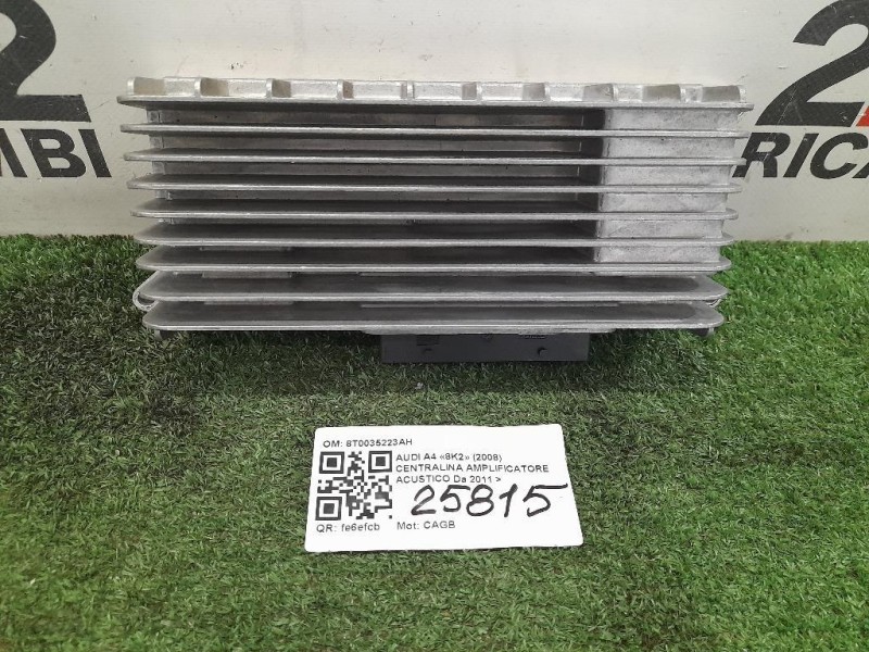Centralina Amplificatore Acustico 8T0035223AH Audi A4 8K2 2008