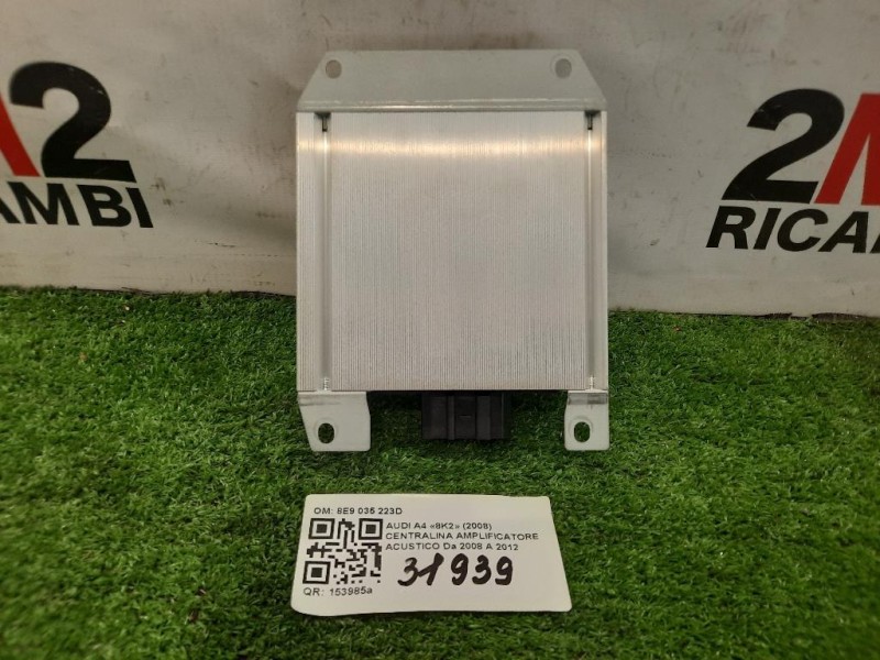 Centralina Amplificatore Acustico 8E9 035 223D Audi A4 8K2 2008