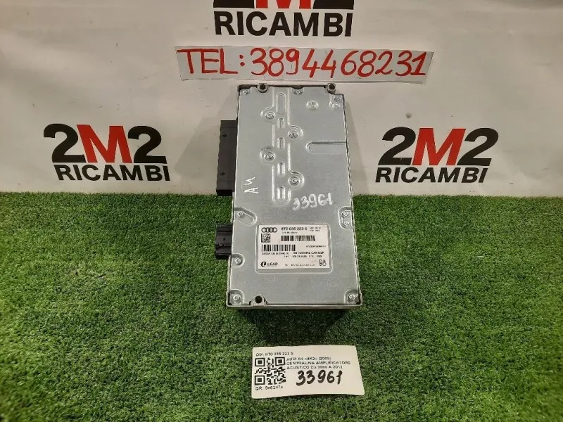 Centralina Amplificatore Acustico 8T0035223S Audi A4 8K2 2008