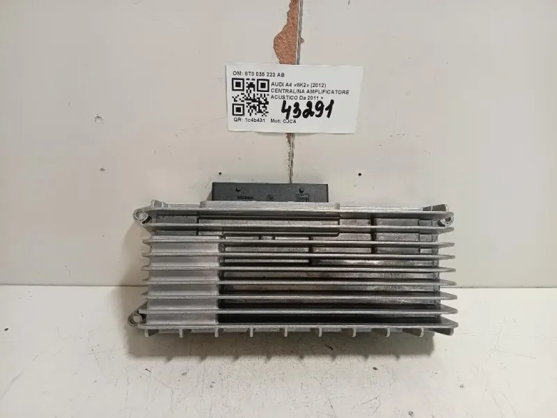 Centralina Amplificatore Acustico 8T0 035 223 AB Audi A4 8K2 2012
