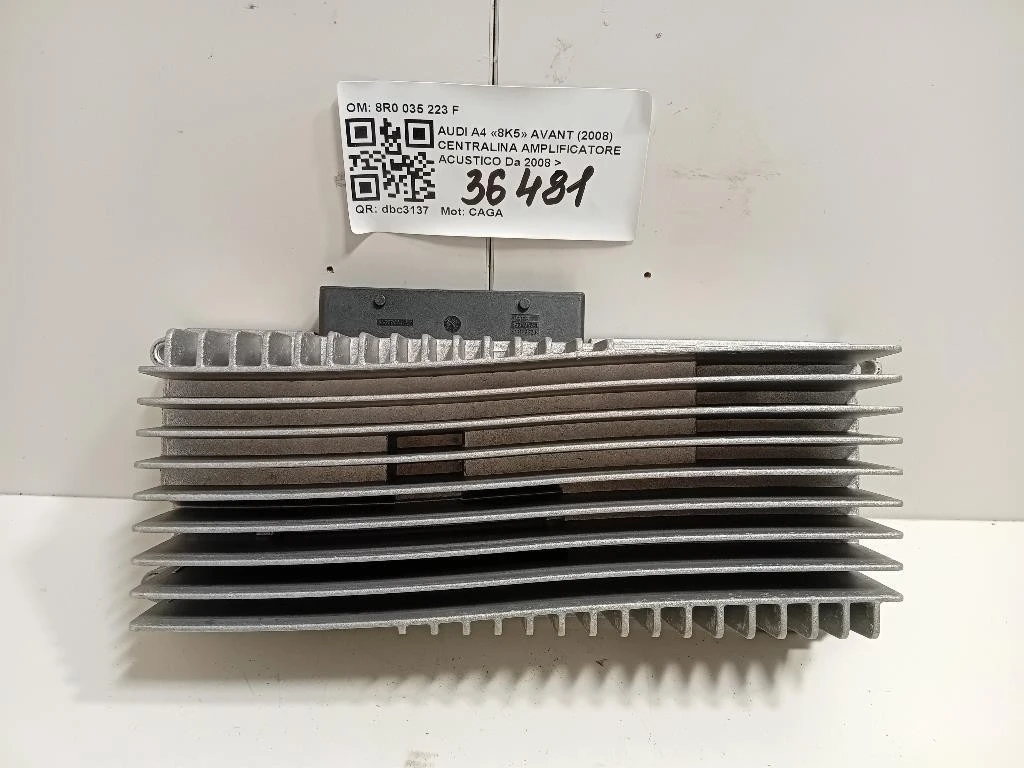 Centralina Amplificatore Acustico 8R0 035 223 F Audi A4 8K5 Avant 2008