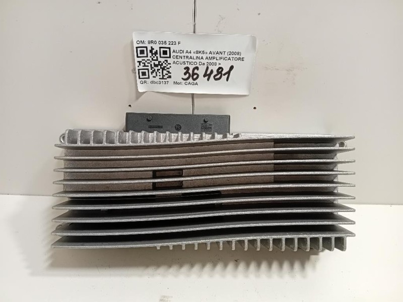Centralina Amplificatore Acustico 8R0 035 223 F Audi A4 8K5 Avant 2008
