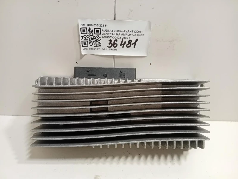 Centralina Amplificatore Acustico 8R0 035 223 F Audi A4 8K5 Avant 2008