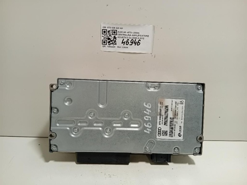 Centralina Amplificatore Acustico 8T0 035 223 AP Audi A5 8T3 2008