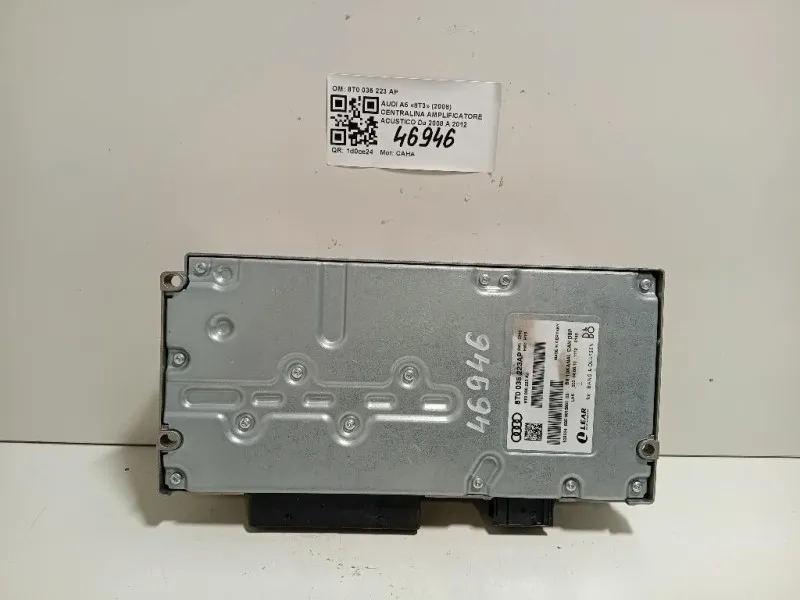 Centralina Amplificatore Acustico 8T0 035 223 AP Audi A5 8T3 2008