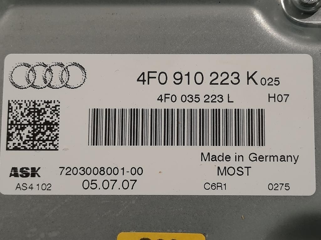 Centralina Amplificatore Acustico 4F0 910 223 K Audi A6 4F2 2008