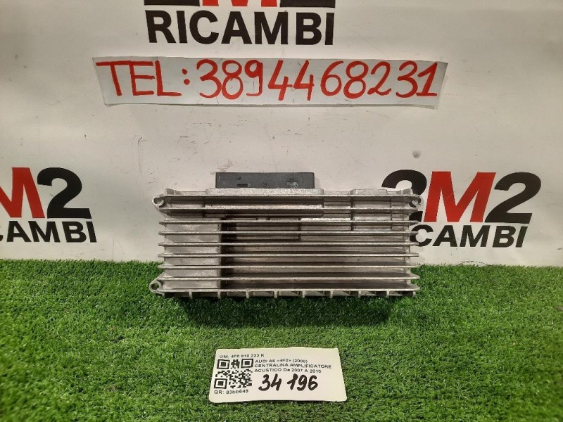 Centralina Amplificatore Acustico 4F0 910 223 K Audi A6 4F2 2008