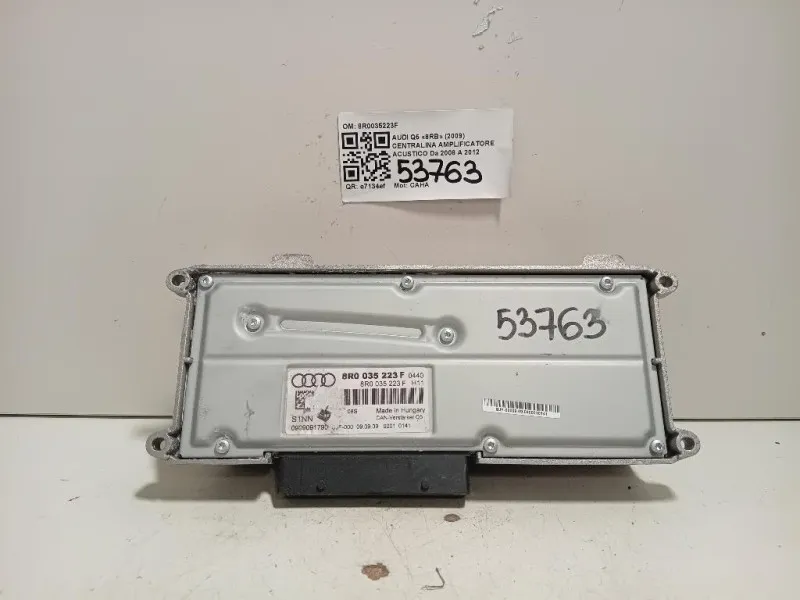 Centralina Amplificatore Acustico 8R0035223F Audi Q5 8RB 2009