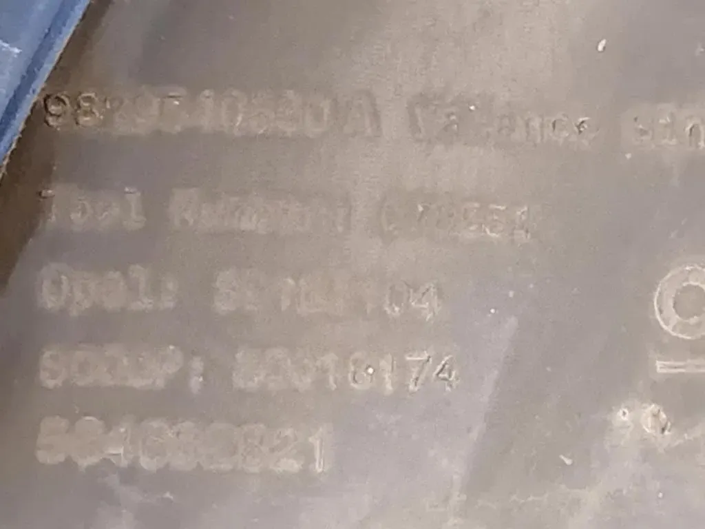 Paraurti POST 166335701T CON SENSORI Opel Corsa F 2019