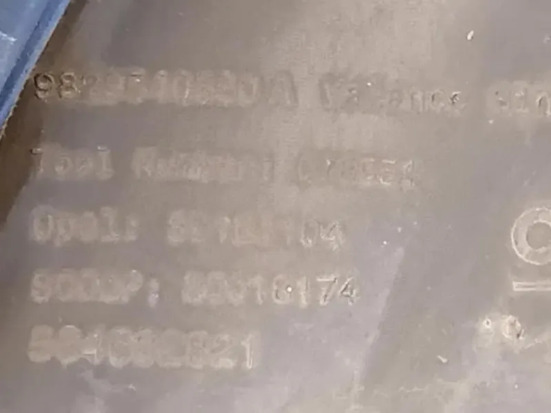 Paraurti POST 166335701T CON SENSORI Opel Corsa F 2019