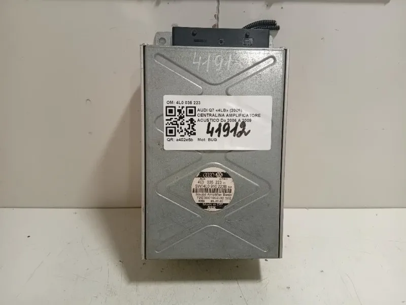 Centralina Amplificatore Acustico 4L0 035 223 Audi Q7 4LB 2006