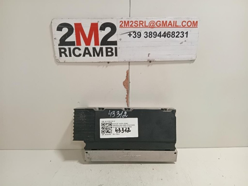 Centralina Amplificatore Acustico 4L0 035 223 D Audi Q7 4LB 2006