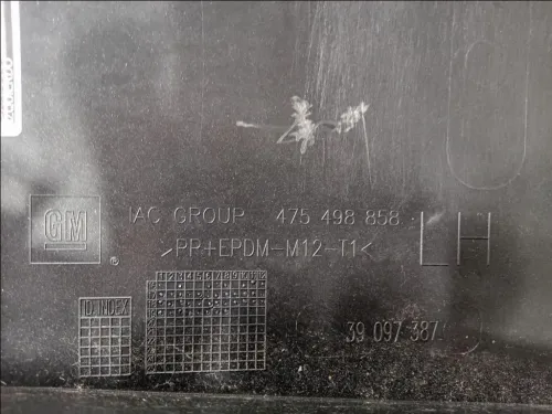 Paraurti POST 39097394 Opel Crossland X 2017