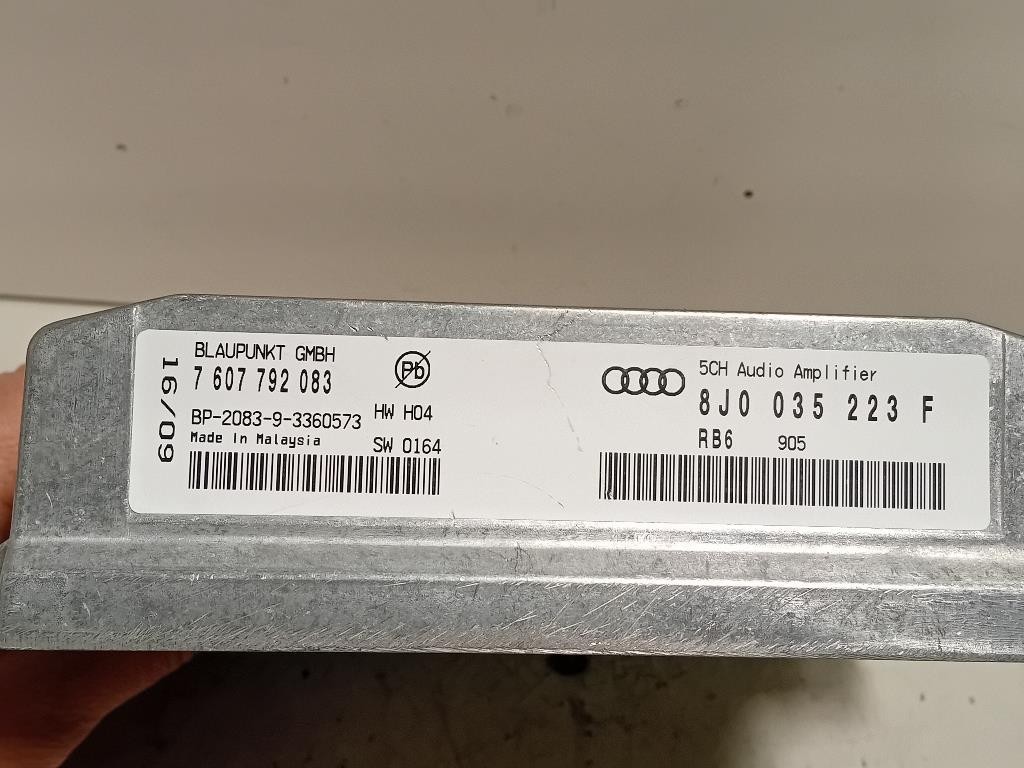 Centralina Amplificatore Acustico 8J0035223F Audi TT 8J3 2007
