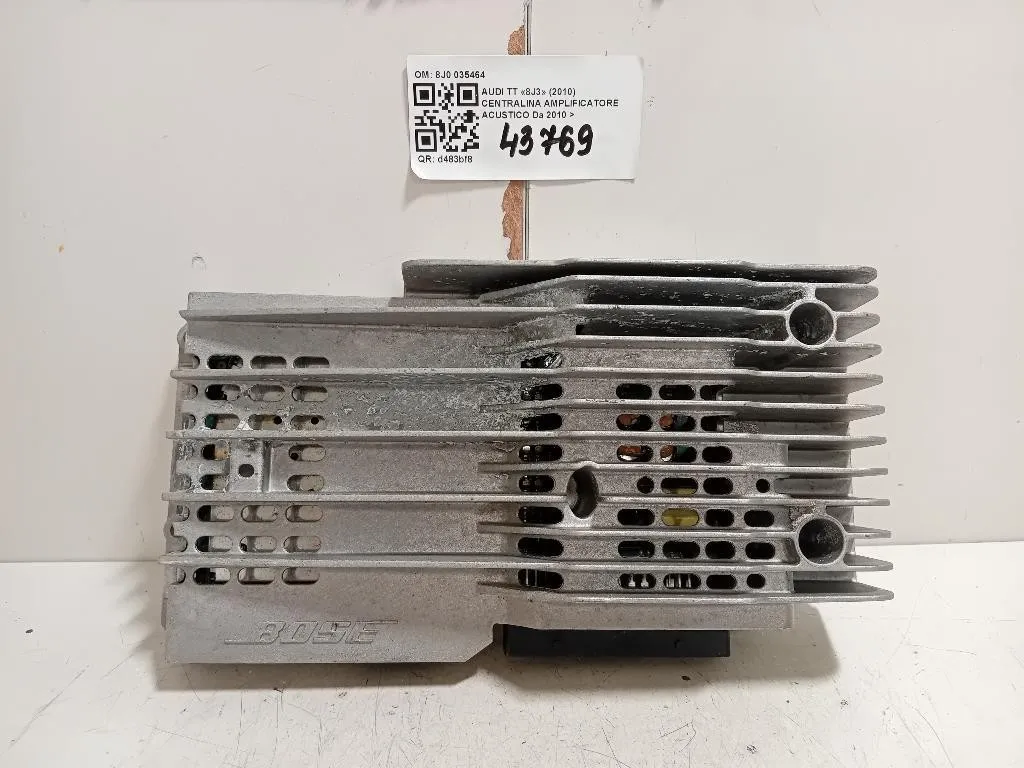 Centralina Amplificatore Acustico 8J0 035464 Audi TT 8J3 2010