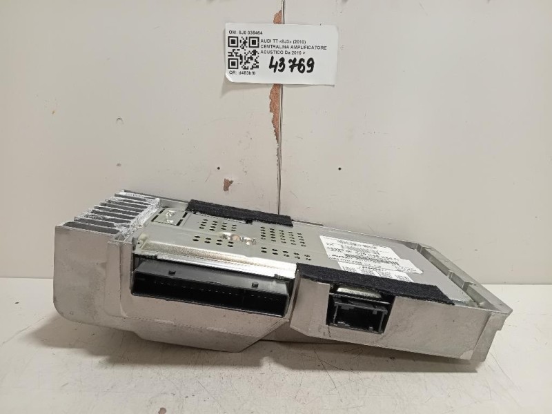 Centralina Amplificatore Acustico 8J0 035464 Audi TT 8J3 2010