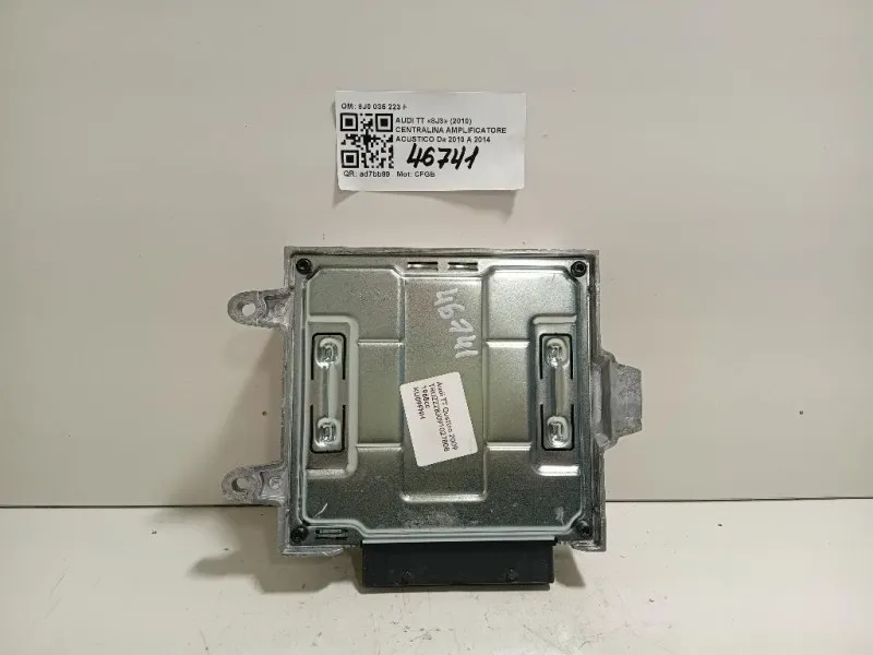 Centralina Amplificatore Acustico 8J0 035 223 F Audi TT 8J3 2010