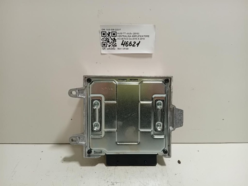 Centralina Amplificatore Acustico 8J0 035 223 F Audi TT 8J3 2010