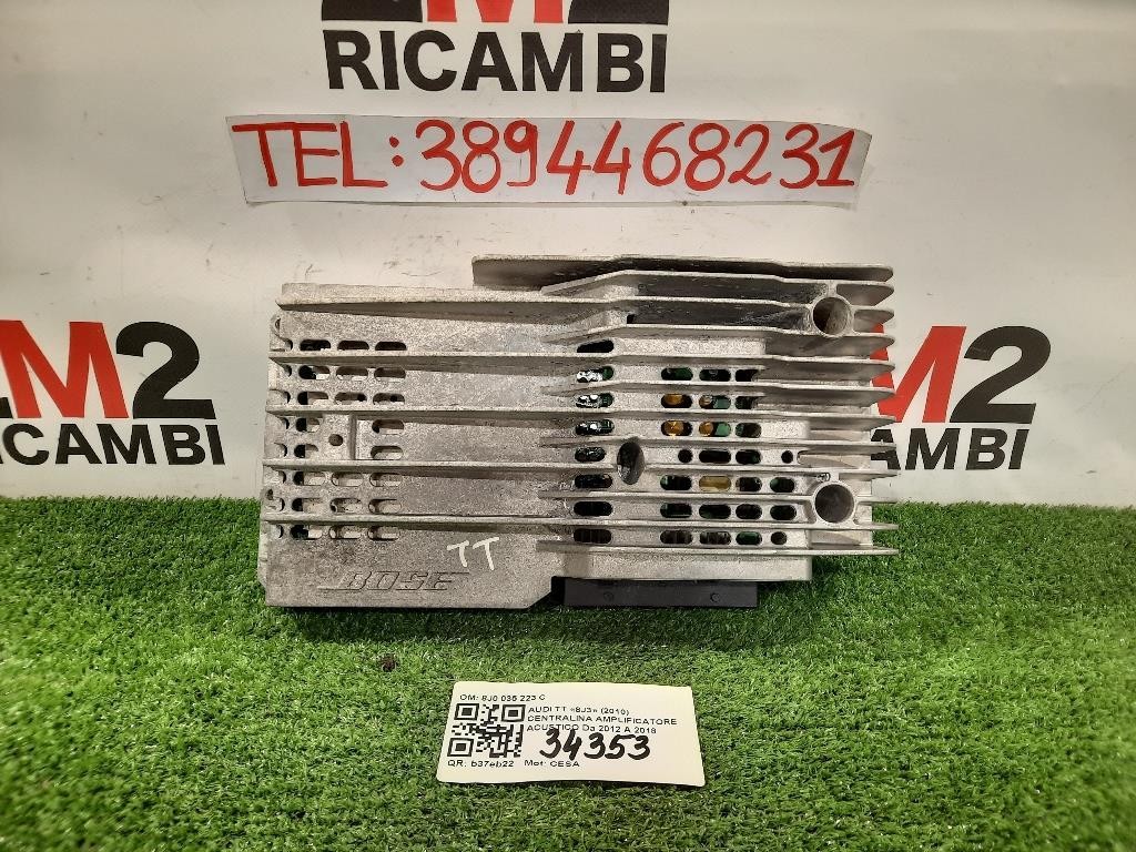 Centralina Amplificatore Acustico 8J0 035 223 C Audi TT 8J3 2010