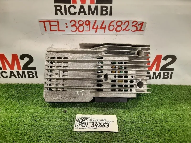 Centralina Amplificatore Acustico 8J0 035 223 C Audi TT 8J3 2010